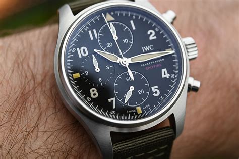 iwc spitfire chronograph.